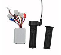 HUTSRAI Accessori per Scooter per VeLo Elettrico Controller Spazzolato e Maniglia di Torsione Acceleratore 24V 250W per Scooter Elettrico