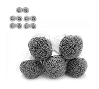 HUTT 10 pezzi, 5 paia Panno per DDC55 C6 C65 Robot Lavavetri Finestre 3800Pa Robot Aspirapolvere a Pulizia di Lavapavimenti