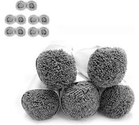 HUTT 10 pezzi di pulizia per robot lavavetri DDC56, DDC55, C65, Microfibra, accessorio originale