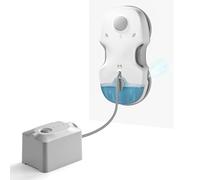 HUTT S7 Plus Robot lavavetri Finestre con Batteria Rimovibile (Circa 60 Min di Pulizia) 6500Pa, Dual Drive Fluttuante 3D，Lava Vetri Elettrico Auto Spruzzo, Serbatoio 80ml, Robot Pulisci Vetri, Valigia