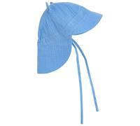 Huttelihut - Kid's Summer Hat Ears Muslin - Cappello 52 cm - 2-4 Years blu