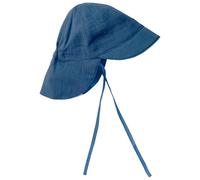 Huttelihut - Kid's Summer Hat Muslin - Cappello 44 cm - 3-6 Months blu