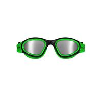 Huub Occhiali/Aphotic/Verde - Polarizzati & Specchio/Anti Perdite/Grandi Guarnizioni Comode/Cinghie Regolabili/Perfetto per Triathlon/Nuoto in acque libere