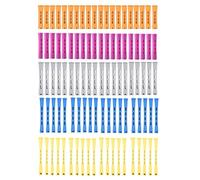 Huudngeje 100 Pezzi per Permessi per Permessi per Permessi Non Slip di Plastica Kit di Onde Fredde per Donne Strumenti di Styling Parrucchiere