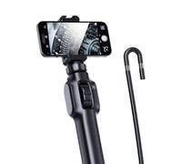 Huudngeje 2 MP BORESCOPE INDUSCOPE Endoscopio Mini Tipo di Tipo con Rotazione A 8 LED A 360 Gradi per L'Ispezione Delle Auto per Lo Smartphone
