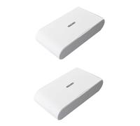 Huudngeje 433 MHz Wireless Vibrazione Detector di Interruzione del Vetro Set di Sensibilità Regolabile Ideale per I Sistemi di Sicurezza Domestica A