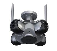 Huudngeje 4MP HD Schermi Camera IP WiFi 4MP HD Wireless Wifi Camera Esterna PTZ PTZ Four Human Tracking Camera da Videocamera Fotocamera Video Surveillance Camera EU
