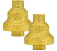 Huudngeje Bit di Trapano A Gradini 20mm da 35 mm da 50 mm A Cono Multistrato per Metallo, Legno, Cemento, Piastrelle, Marmo M14