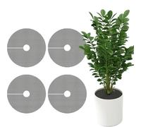 Huudngeje Coperture per Protezione del Terreno In Pentola Vegetale con Pentole A Fiore Tagliabile per Piante In Vaso da Esterno da Esterno 4pcs
