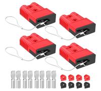 Huudngeje Per il Connettore Della Batteria A Tappa Anderson 175 AMP 1/0 AWG con Copertina 12V - 36 V Kit di Cablaggio per Argano per Anderson Connector per per B