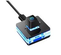Huudngeje Switch Desktop del Computer Switch Desktop Switch di Alimentazione Estensione del Computer Pulsante di Accensione/off di Avvio Esterno con Luci A LED