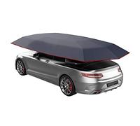 Huudngeje Universale Auto Solare Protezione Ombrello Copertura Tenda Panno Protezione UV Impermeabile 4.2 X 2.1 M Blu