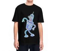 huUKH7HGT Bender Strut Midnight Edition T Shirts Black XXL