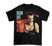 huUKH7HGT Desperate But Not Serious Adam Ant T Shirt Black XL