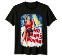 huUKH7HGT No Man's Woman (1955) Movie Poster Inspired T-Shirt Black L