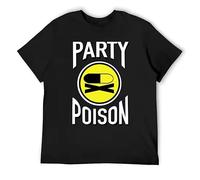 huUKH7HGT Party Poison T-Shirt Black L