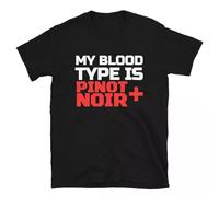 huUKH7HGT Pinot Wine Party Joke Drinking T-Shirt Black XXL