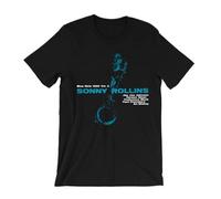 huUKH7HGT Sonny Rollins T-Shirt Blue Note - Jazz Musicians Black XL