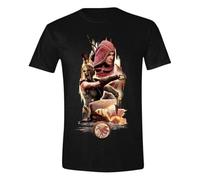 huUKH7HGT Spartan Warrior Kassandra & Assassin Bayek T-Shirt Black M