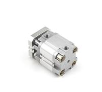HUUOQIWY con Asta di Guida Cilindro Sottile ADVUL12-16-20-25-32-40-50-63-5-APA Compact(ADVUL-20)