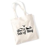 Huuraa borsa per il trasporto Isle of May Borsa regalo in tessuto naturale 10 litri cotone Isle of May accessorio