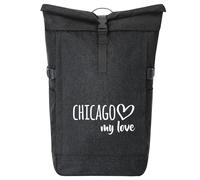 Huuraa Chicago my love zaino da corriere