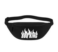 Huuraa marsupio BBQ King Flammen Borsa a tracolla regalo nera 2,5 litri BBQ King Flammen Presente