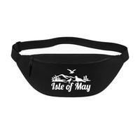 Huuraa marsupio Isle of May Borsa a tracolla regalo nera 2,5 litri Isle of May Presente