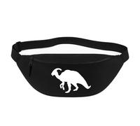 Huuraa marsupio Parasaurolophus Borsa a tracolla regalo nera 2,5 litri Parasaurolophus Presente