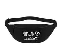 Huuraa marsupio Potsdam verliebt Borsa a tracolla regalo nera 2,5 litri Potsdam verliebt Presente