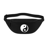 Huuraa marsupio Yin e Yang Borsa a tracolla regalo nera 2,5 litri Yin e Yang Presente