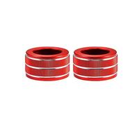 HUVNEXA 1 3 X5 X6 E87 E81 E82 E90 E91 E92 E93 E70 E71 Lega di alluminio Aria condizionata Interruttore audio Manopola di controllo Anello di rivestimento Copertura Anello di finitura per manopola aria