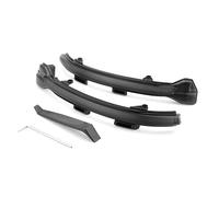 HUVNEXA 1 Paio Dinamico Specchietto retrovisore Indicatore Lente fumé Lampada Sequenziale Specchietto Laterale Indicatori di direzione, for VW, MK7, for Golf GTI 2015-up Indicatore di direzione