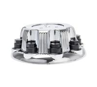 HUVNEXA 1 pz. Coprimozzo coprimozzo da 16" for cerchioni a 8 fori, for GMC, for Yukon VAN 1500 2500 3500 2000-2010 12368964 IWCC5079C Cromato Coprimozzo per ruota auto