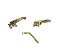 HUVNEXA 1 SET Cerniera Lato DESTRO Centro Superiore Inferiore Guida Rullo, for Volkswagen, T4 Vano Porta Scorrevole Cerniera per portiera auto