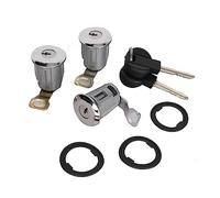 HUVNEXA 1 Set cilindro serratura porta sinistra destra Set 2 chiavi, for Citroen, Berlingo Xsara Picasso, for Peugeot, for Partner, 1996-2007 9170G3 252522 Cerniera per portiera auto(1 LEFT 2 RIGHT)