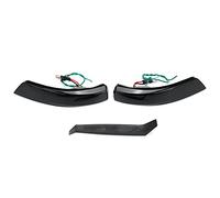 HUVNEXA 2 Pezzi Dinamica Ala Laterale Specchietto retrovisore Luce Indicatore di Direzione Lampada, for Ford, for Focus, 2 3 MK2 MK3 3.5, for Mondeo, MK4 Indicatore di direzione