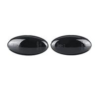 HUVNEXA 2 Pezzi Dinamici Indicatori di Posizione Laterali Indicatori di direzione Lampada Ripetitore Laterale, for Subaru, Impreza WRX STI Forest 2008-2019 Indicatore di direzione(Schwarz)