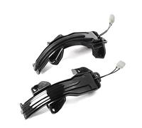 HUVNEXA 2 Pezzi indicatore specchietto retrovisore Lente affumicata specchietto Laterale dinamico indicatori di direzione Lampeggiante, for Accord, CR-V, for Jazz Indicatore di direzione