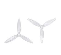HUVNEXA 24 pezzi/12 paia 5043 Elica 3 pale CW CCW FPV Racing Drone Freestyle Sky Color T5043C 5x4, pollici PC Elica per droni(Colorless)