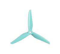 HUVNEXA 24 pezzi/12 paia T5143.5 Eliche da corsa Freestyle RC FPV Drone Elica per droni(Teal)