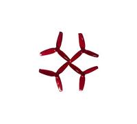 HUVNEXA 2Pairs3X5.2X3 3-Blade PC Elica RC FPV Racing Freestyle 3 pollici Stuzzicadenti Cinewhoop Canalizzato Droni Parti Elica per droni(2Pairs Red)