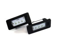 HUVNEXA 2x LED bianco luce targa Canbus, for Fabia III, for KODIAQ, for Octavia, III Rapid, for Superb III Yeti Luce targa auto