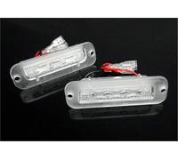 HUVNEXA 2x LED luce targa bianca Canbus, for 1990-18 MB W463 G Class Wagon Luce targa auto