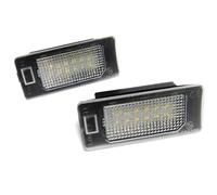 HUVNEXA 2x LED Luce Targa Bianca Canbus, for A1 A3 S3 A4 S4 A5 S5 A6 A7 Q3 Q5 Q7 TT RS, for CAYENNE, Luce targa auto