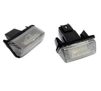 HUVNEXA 2x LED luce targa bianca, for Auris E15 2007-2012 Avensis T27 Verso R2 2008-2012 Luce targa auto