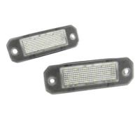 HUVNEXA 2x LED Luce Targa Bianca, for Transporter V T5 T6, for Multivan, for Caddy, III IV, for Jetta, III, for Passat, B5.5, for Superb I Luce targa auto
