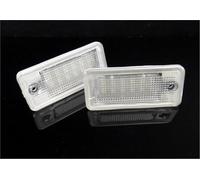 HUVNEXA 2x LED Luce Targa Bianco Canbus, for A3 S3 RS3 A4 S4 RS4 A5 A6 S6 RS6 A8 S8 Q7 Luce targa auto