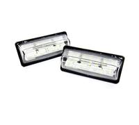 HUVNEXA 2x LED Luce Targa Bianco Canbus, for Altima, for Murano, Pathfinder Rogue Sentra Teana Tiida QX60 QX80 Luce targa auto