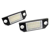 HUVNEXA 2x LED Luce Targa Bianco Canbus, for C-Max 2003-10 2004-12, for Focus, II Luce targa auto